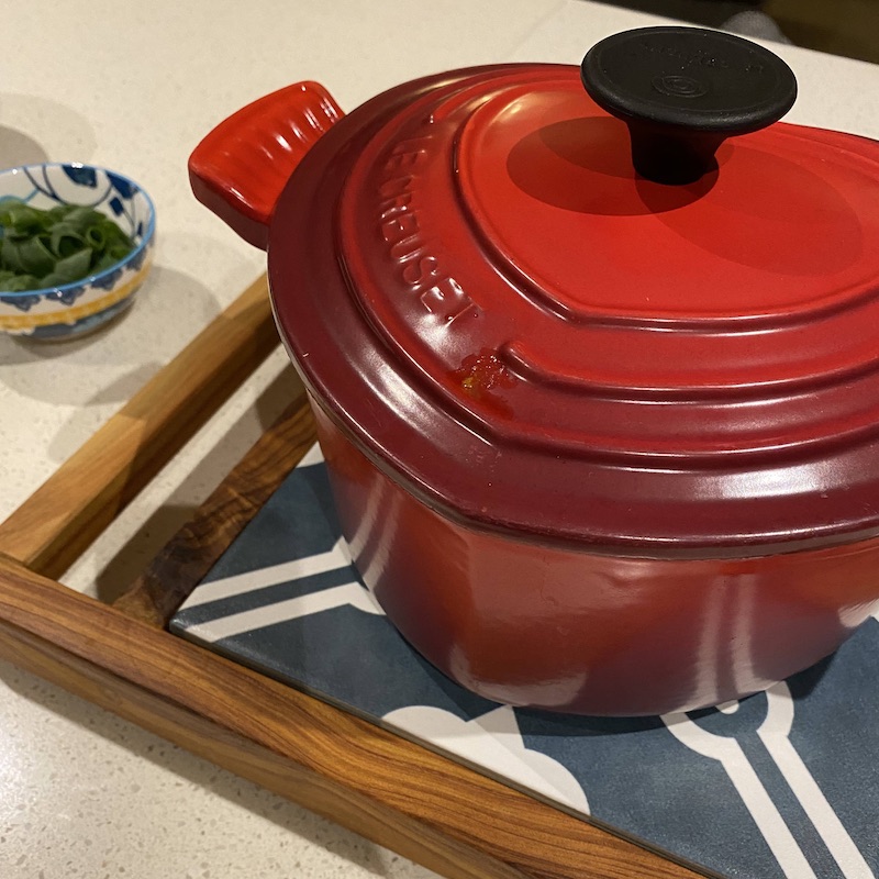 Serving Trivet with handles